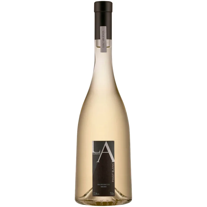 Luiz Argenta Pinot Blanc Clássico Nacional Vinho Branco 750ml - Luiz Argenta - Bebidas