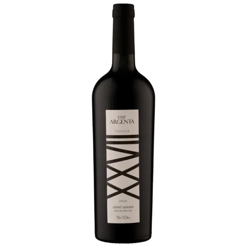 Vinho Nacional Tinto Cabernet Sauvignon Terroir XXVII Luiz Argenta 750ml