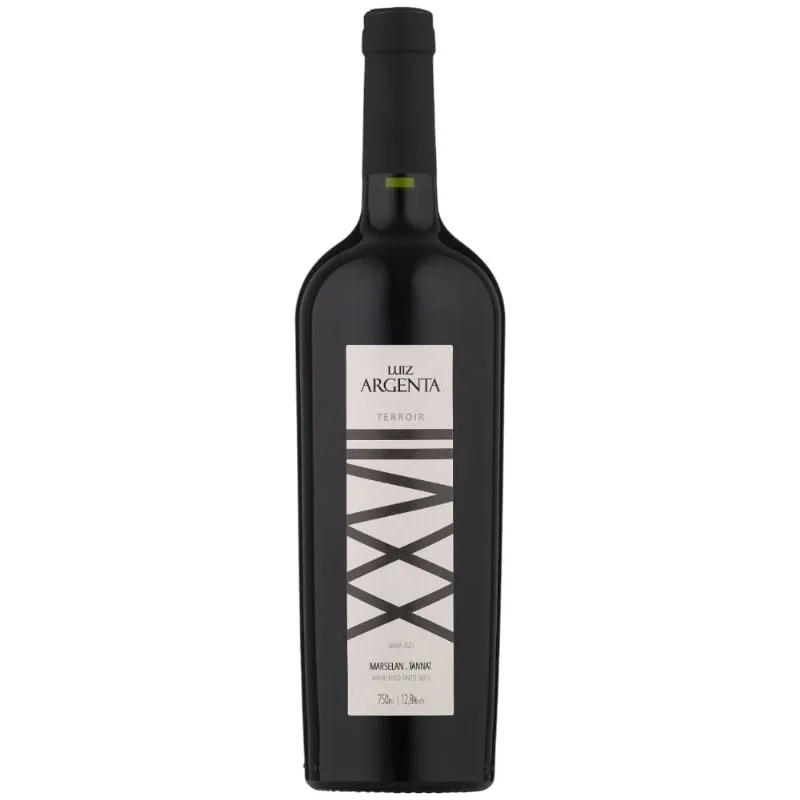 Vinho Nacional Tinto Marselan Tannat Terroir XXVII Luiz Argenta 750ml
