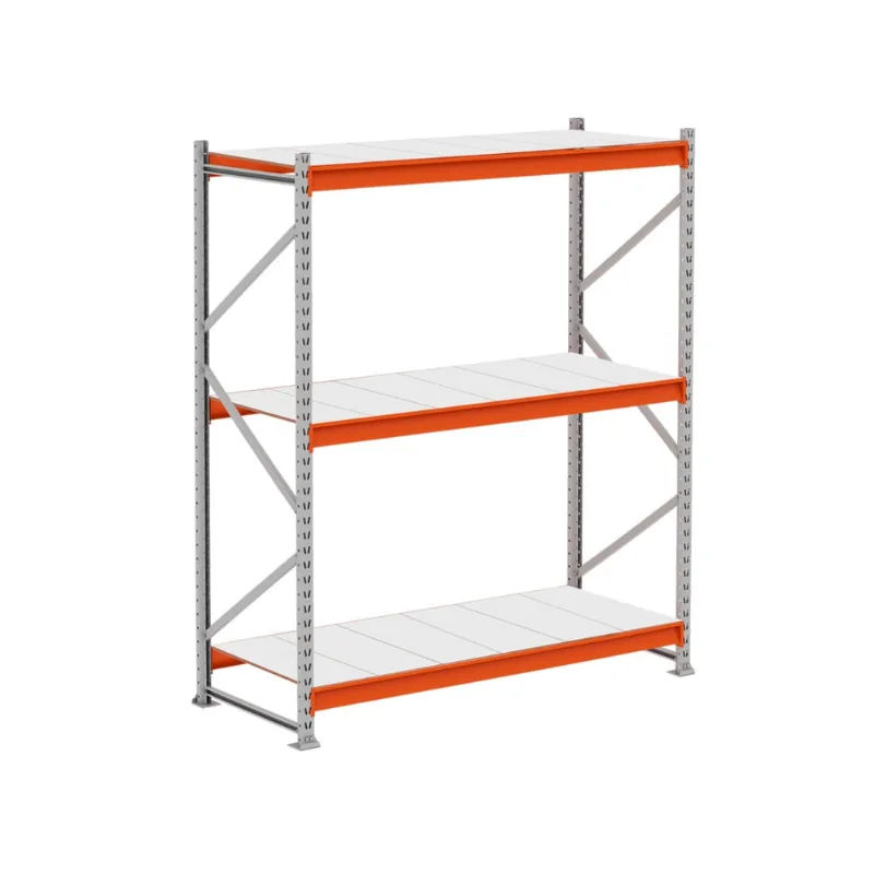 Mini Porta Pallet Inicial 250KG Com 3 Longarinas 2,00 X 1,80 X 0,60 Com Bandeja De Madeira - ultra Móveis