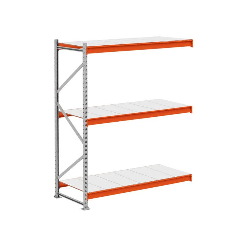 Mini Porta Pallet Continuação 250KG Com 4 Longarinas 2,00 X 1,80 X 0,60 Com Bandeja De Madeira - ultra Móveis