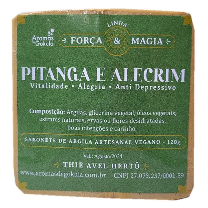 Sabonete Vegano Pitanga e Alecrim 120g