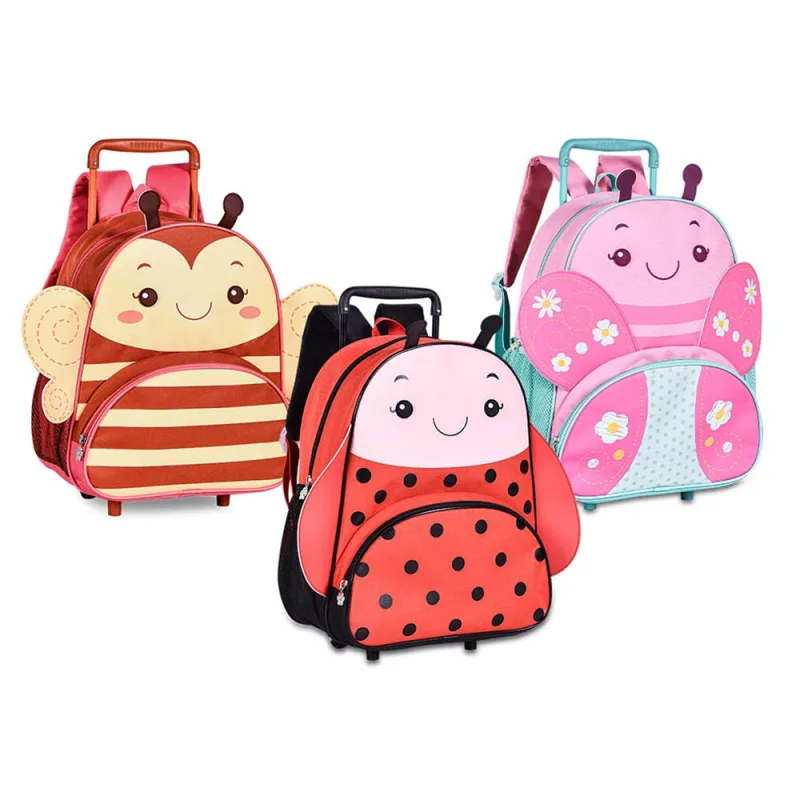 MOCHILA DE CARRINHO CLIO PETS - SORTIDO - Clio - Material-escolar