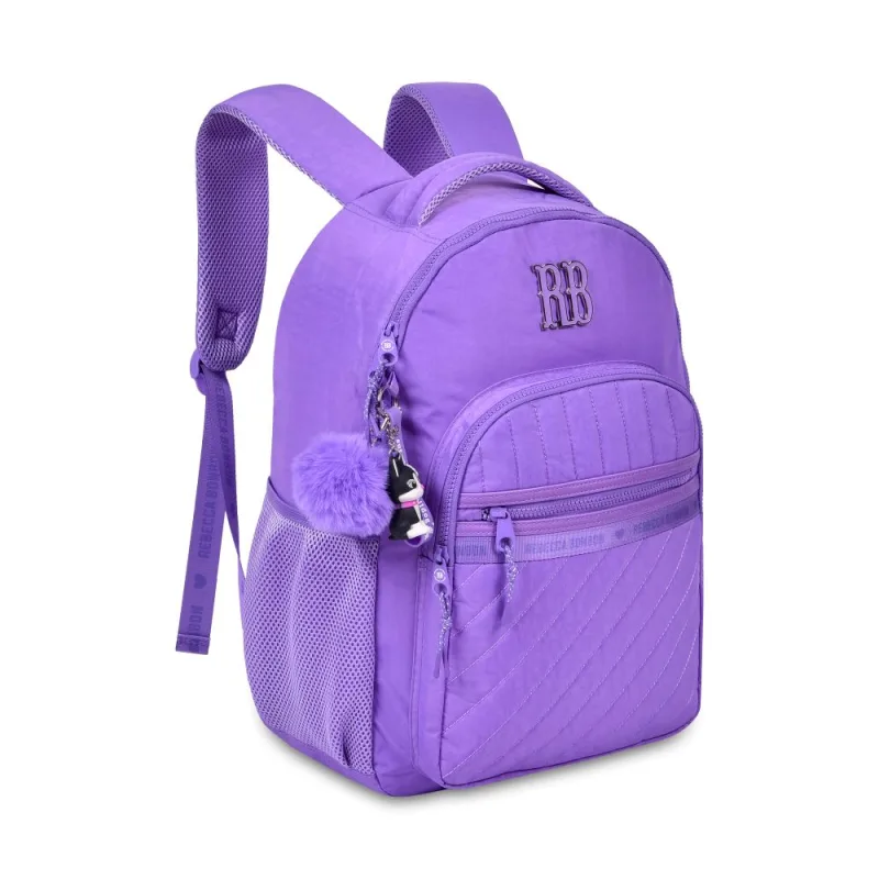 Mochila Escolar Rebecca Bonbon RB24515 44x33x14 cm Clio Compartimento para Laptop - Clio