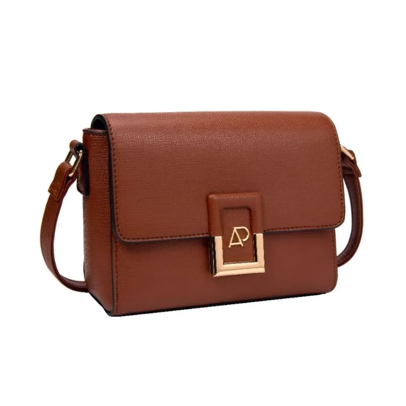 Bolsa Feminina Transversal Alice Palucci - Marrom