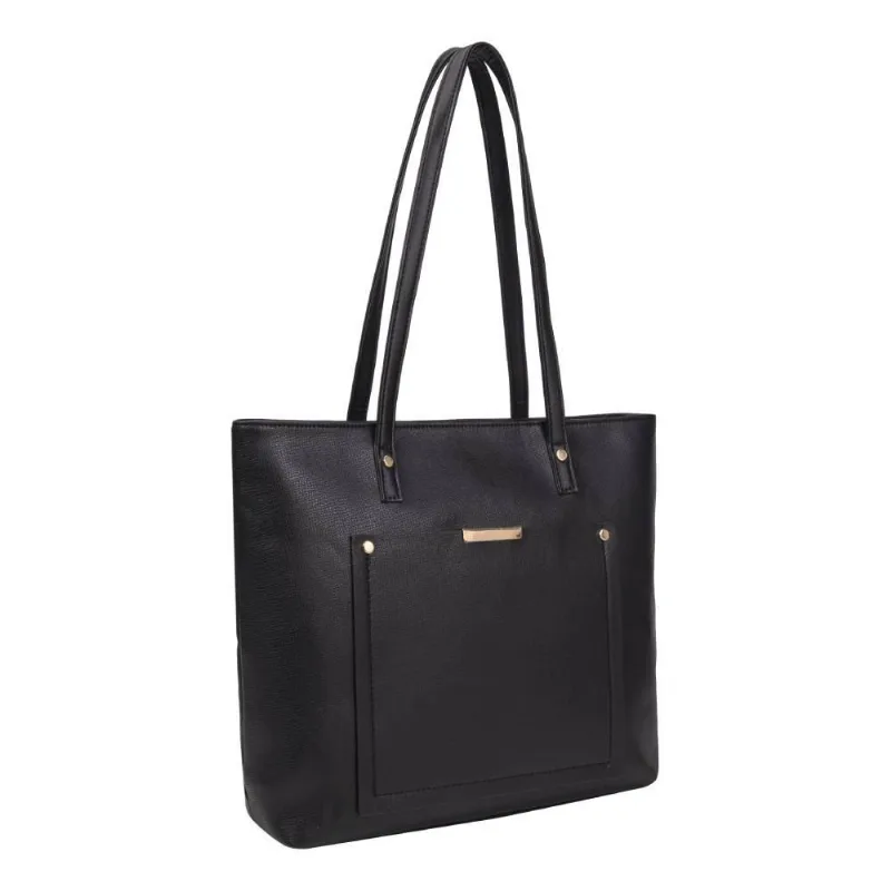 Bolsa Tote Feminina Grande Alice Palucci - Preto