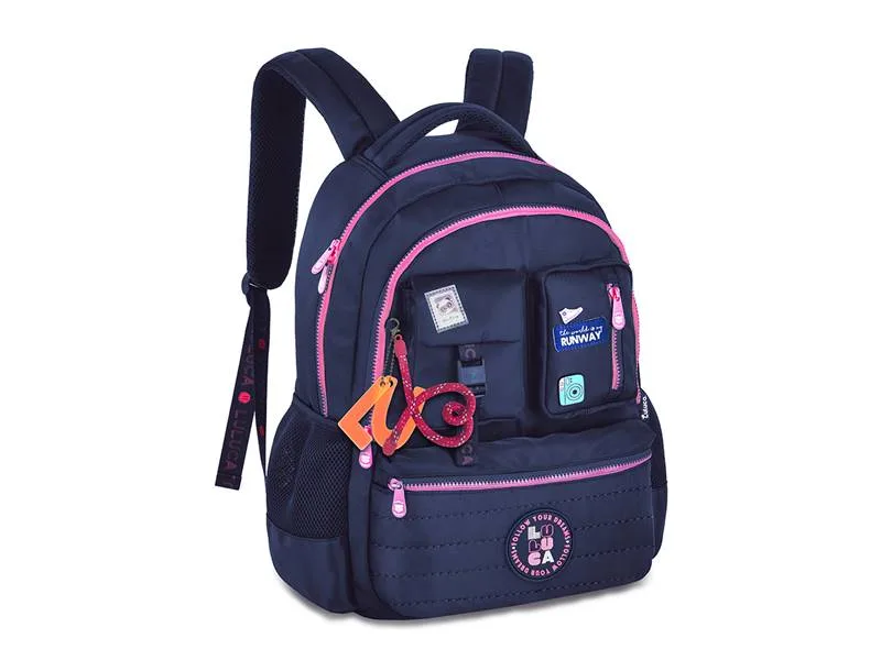 Mochila de Costas Luluca 17,5" Clio Nylon Matelassê - Clio - Papelaria