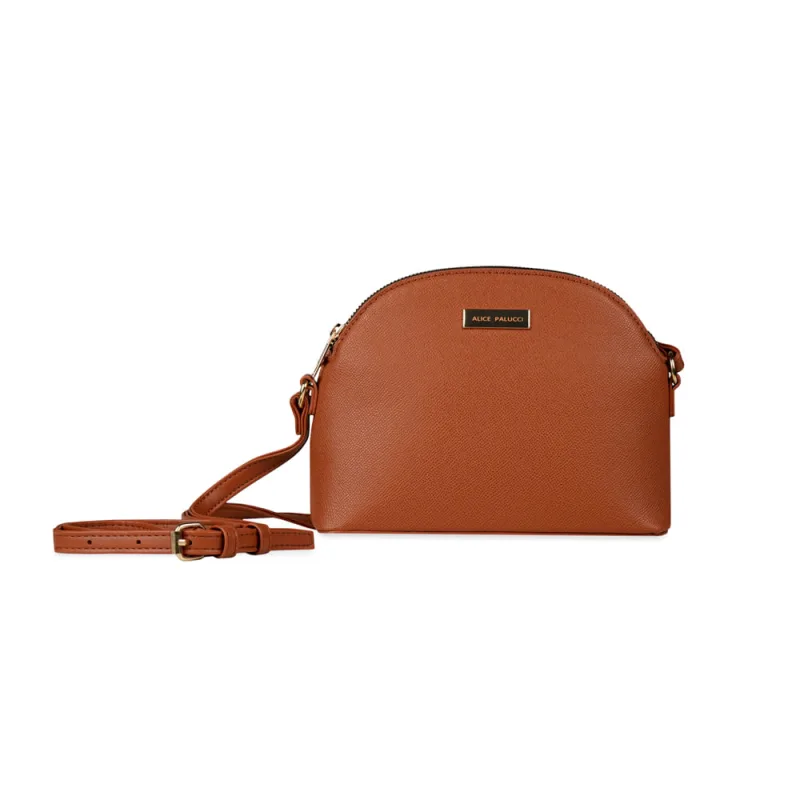 Bolsa Transversal Mini Meia Lua Caramelo - Bagaggio - Bolsas