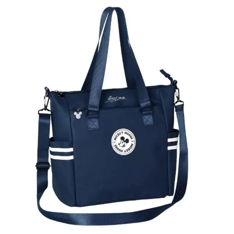 Bolsa Com Alça Totebag Mickey Azul G