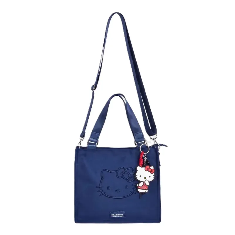 Bolsa Com Alça Tiracolo Hello Kitty Azul P - LC - Papelaria