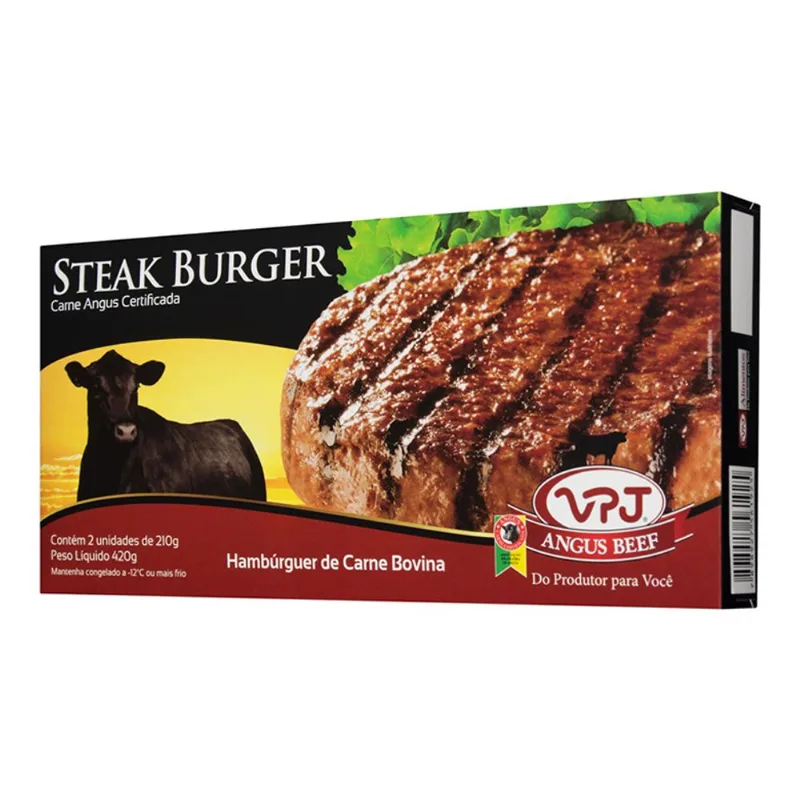 Hamburguer Bovino Vpj Angus 420g