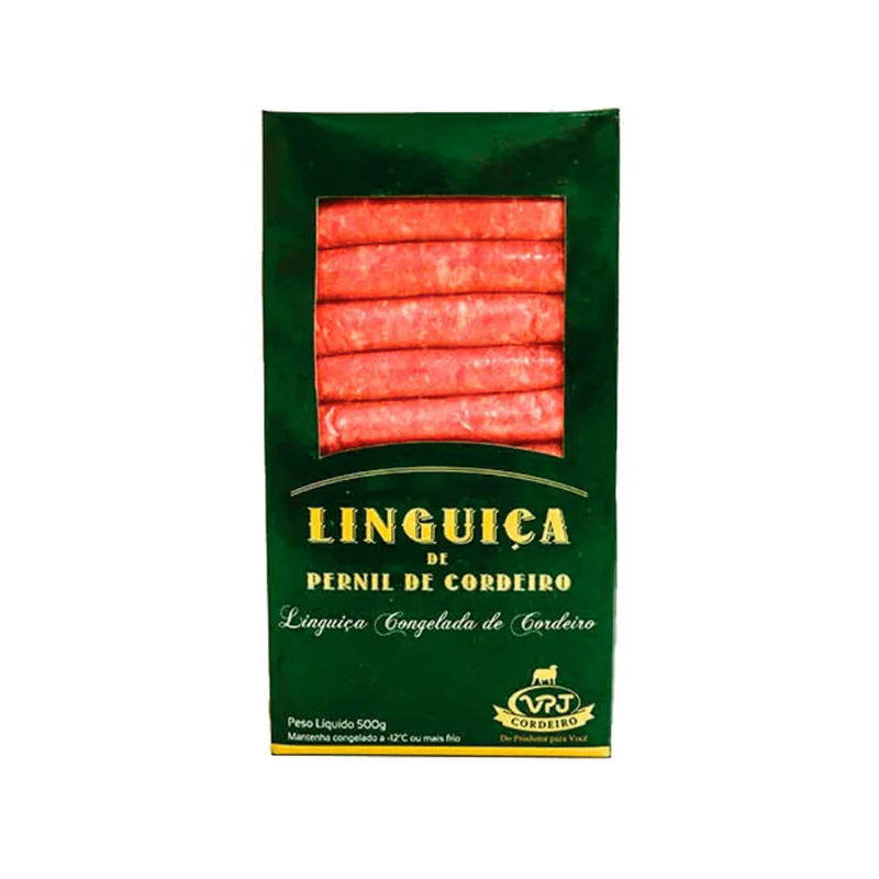 Linguiça Cordeiro VPJ Congelada 500g