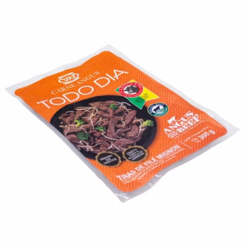 Filé Mignon bovino em tiras congelado VPJ 300g