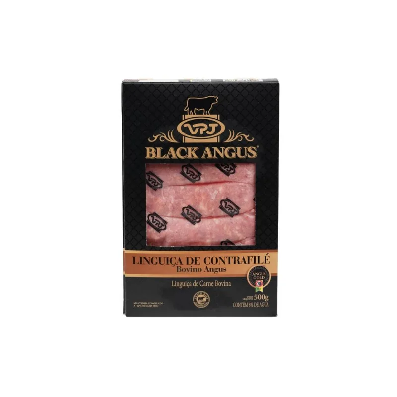 Linguiça Bovina Vpj 500g C.File Angus