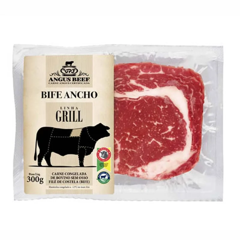 Carne bovina Bife Ancho Angus VPJ 300g