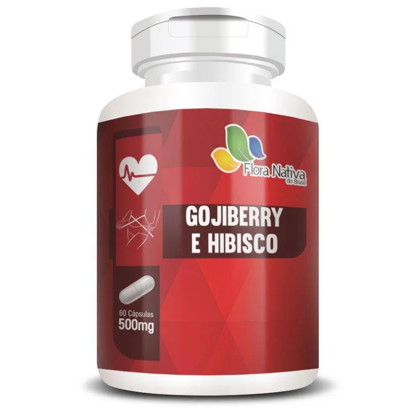 Goji Berry + Hibisco - Fórmula Potencializada - 01 Pote - Não Informado - Suplementos Alimentares