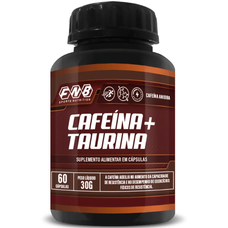 FNB CAFEINA + TAURINA 60 CAPS - Flora Nativa Brasil