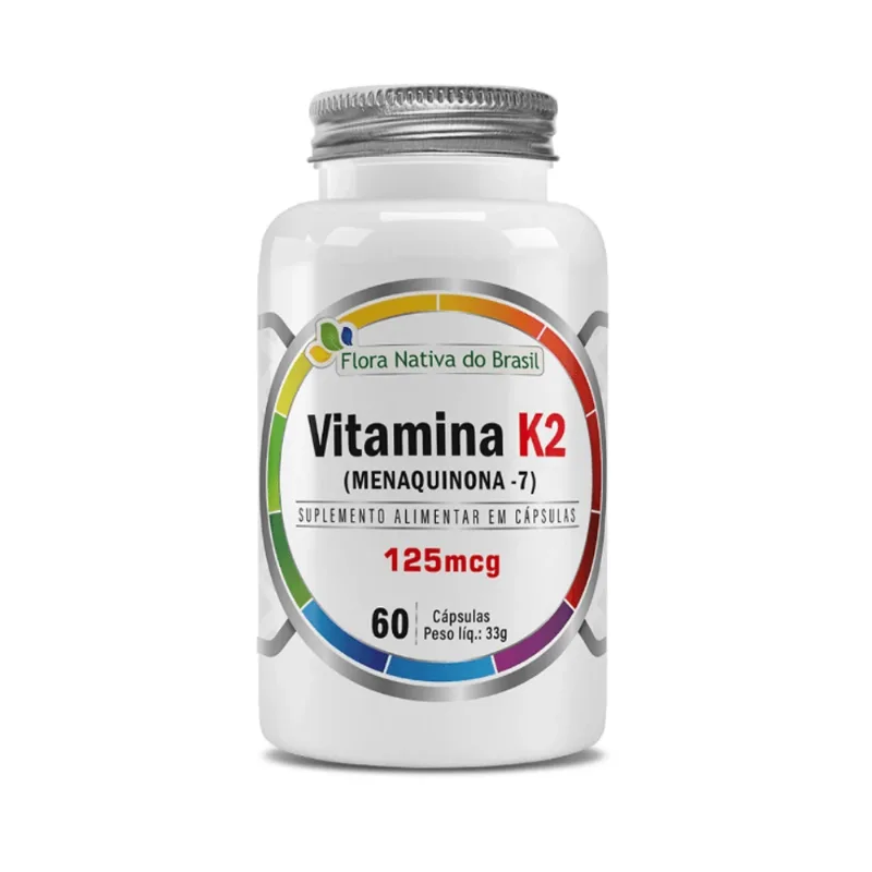 Suplemento Alimentar Vitamina K2 (Menaquinona-7) - Flora Nativa