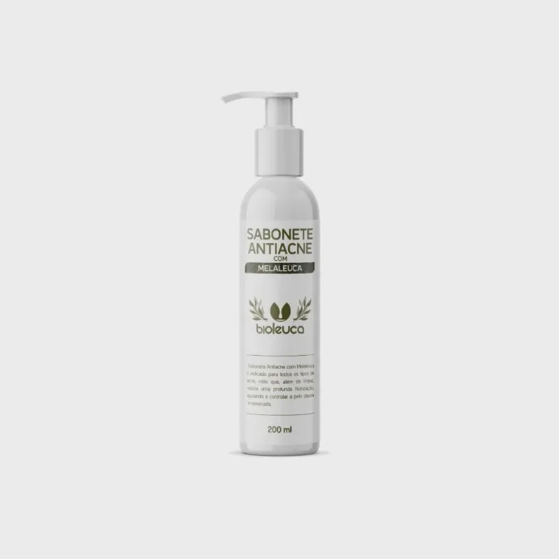 Sabonete Antiacne Com Melaleuca Bioleuca 200ml