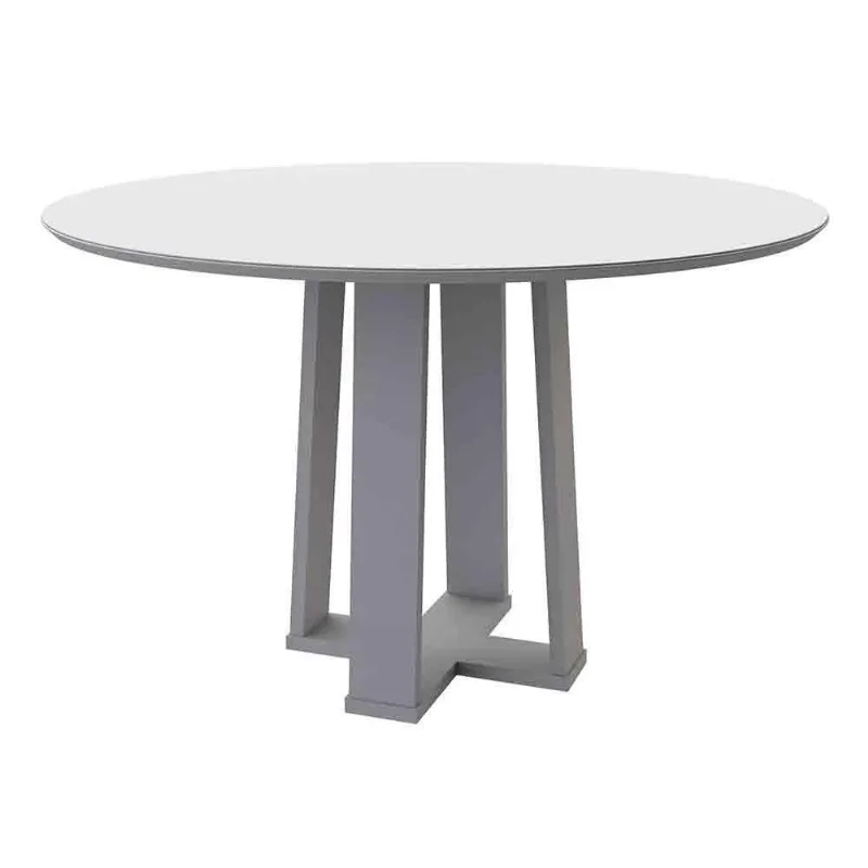 Mesa Isabela 120X120Cm - Off White