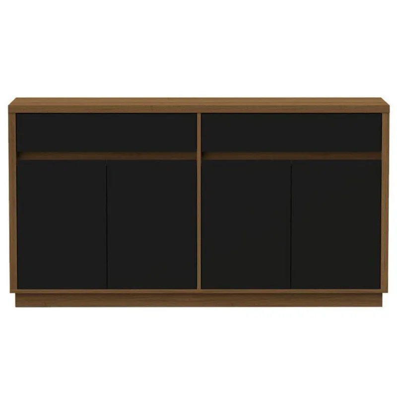 Aparador Buffet Ana Imbuia Preto - New Ceval
