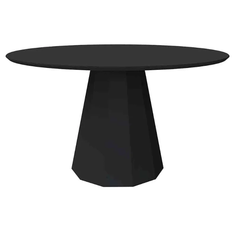 Mesa Isis 135X135Cm - Preto