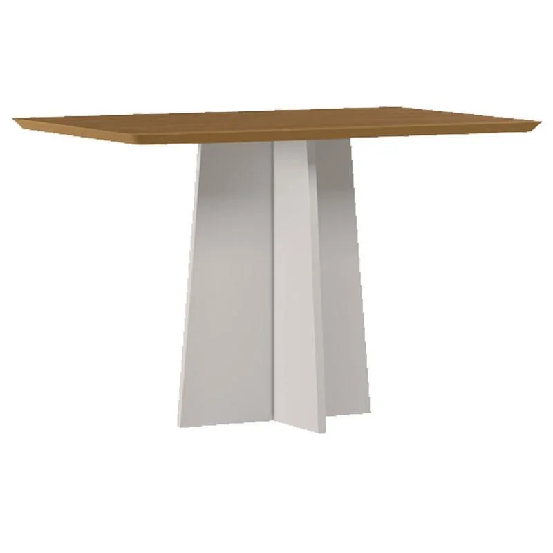 Mesa de Jantar Anitta 120x80 cm sem Vidro Off White Ype – New Ceval - Não Disponível - Móveis