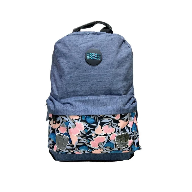 Mochila De Costas Juvenil Oneill Flower II Isibras Cinza