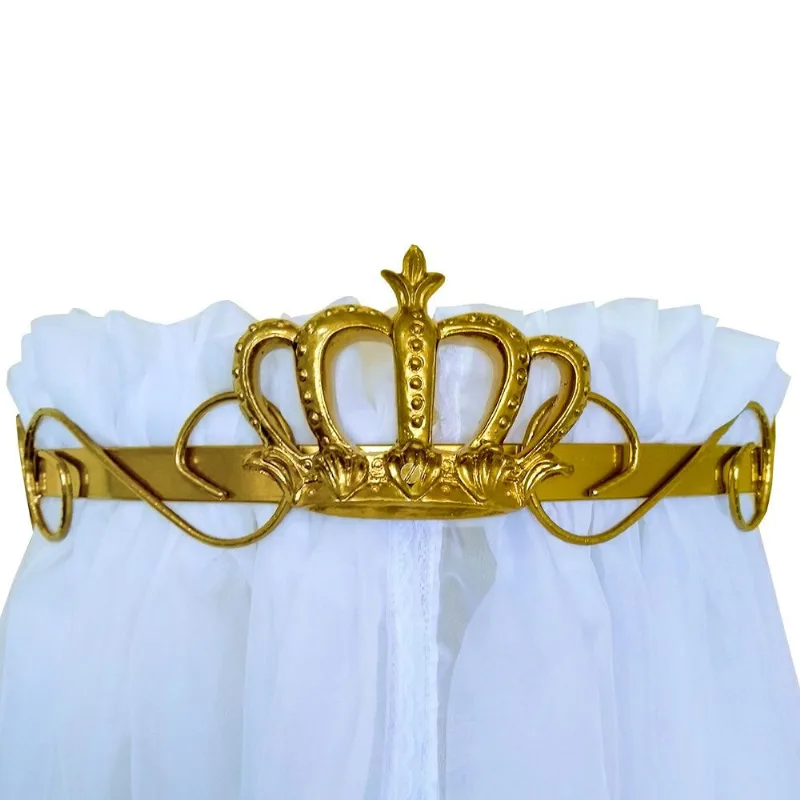 Dossel Rococo Com Coroa Em Resina