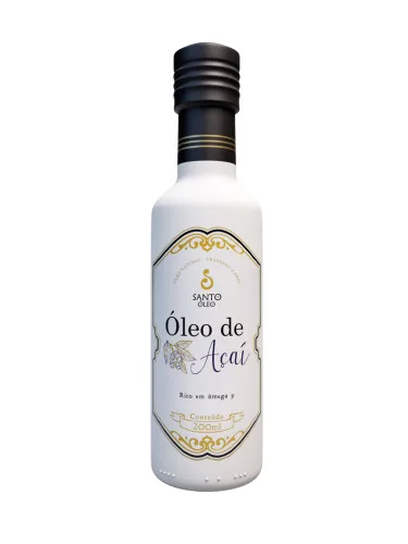 Oleo Acai Santo Oleo 200ml - SANTO OLEO - Mercearia