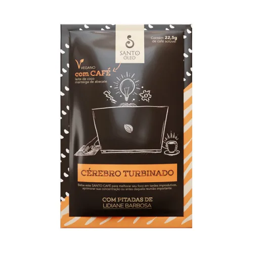 CAFÉ VIBE CEREBRO TURBINADO SANTO ÓLEO 22 5G - SANTO OLEO