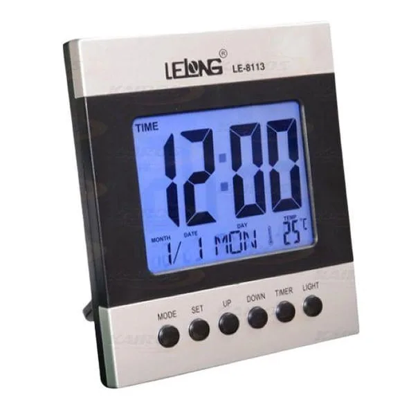 Relógio De Mesa Digital Lelong Le-8113 - Não Disponível - Relógios E Joias