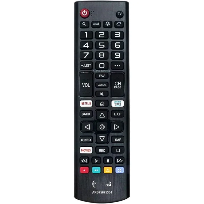 Controle remoto TV smart LG AKB75675304 - Não Disponível - áudio E Vídeo