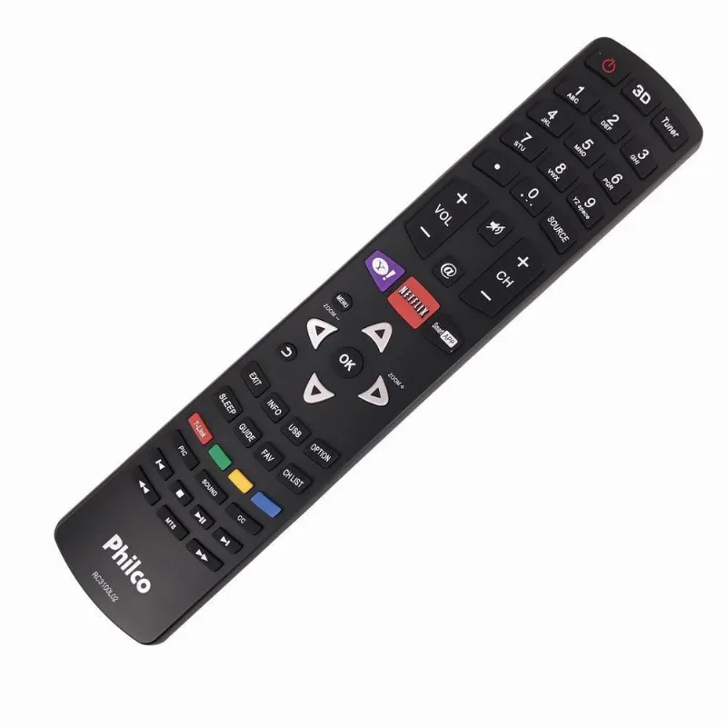 Controle Tv Smart Tecla 3D-Netflix-You Tube Phico Le7262