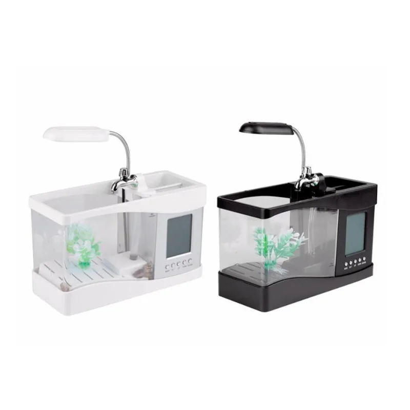 Aquário Multifuncional com Luzes e Calendário lcd - 1,5L - Não Disponível - Utilidades Domesticas