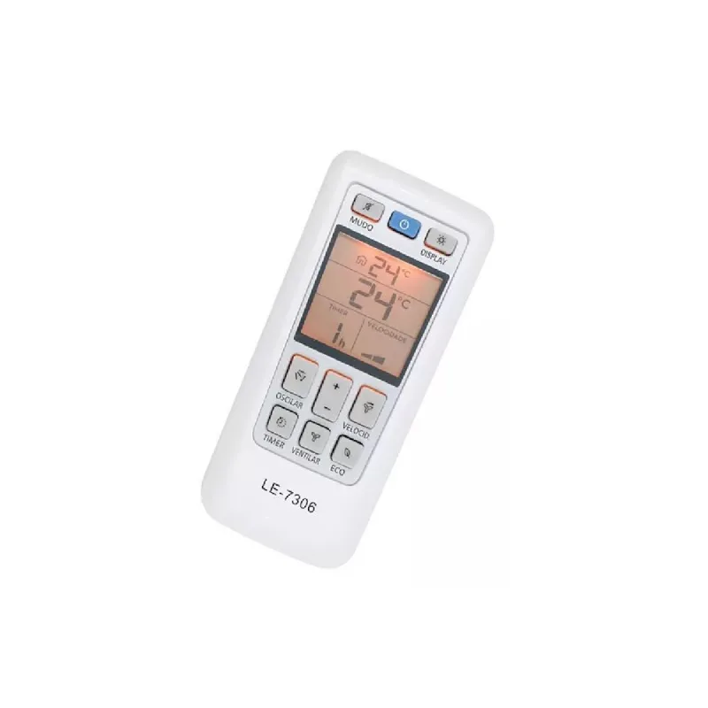 Controle Remoto Para Ar Electrolux Techno Inverter Vi22f Cor Branco C/ Luz