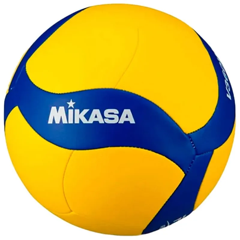 Bola De Vôlei Mikasa V360W FIVB Tamanho 5 Amarelo E Azul (MP)