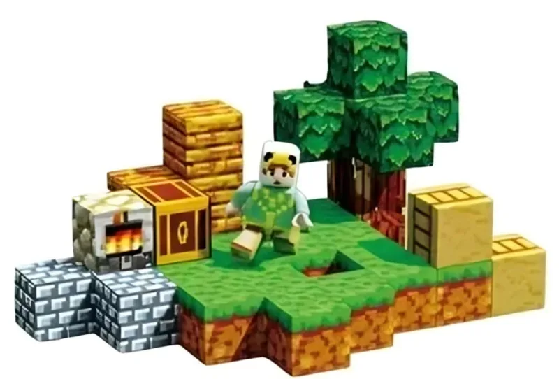 Bloco Magnético Pixel World Diversos Modelos - LC - Brinquedos