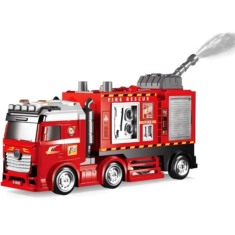 Caminhão De Bombeiros Multifunção Com Sons E Luzes - Golden Rio Golden Rio Toys
