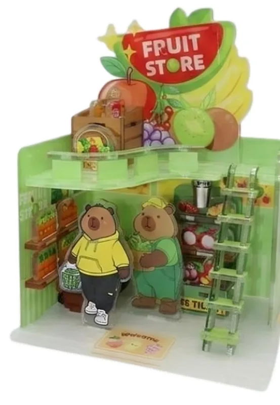 Mini Cenário Floricultura Loja De Frutas - LC - Brinquedos