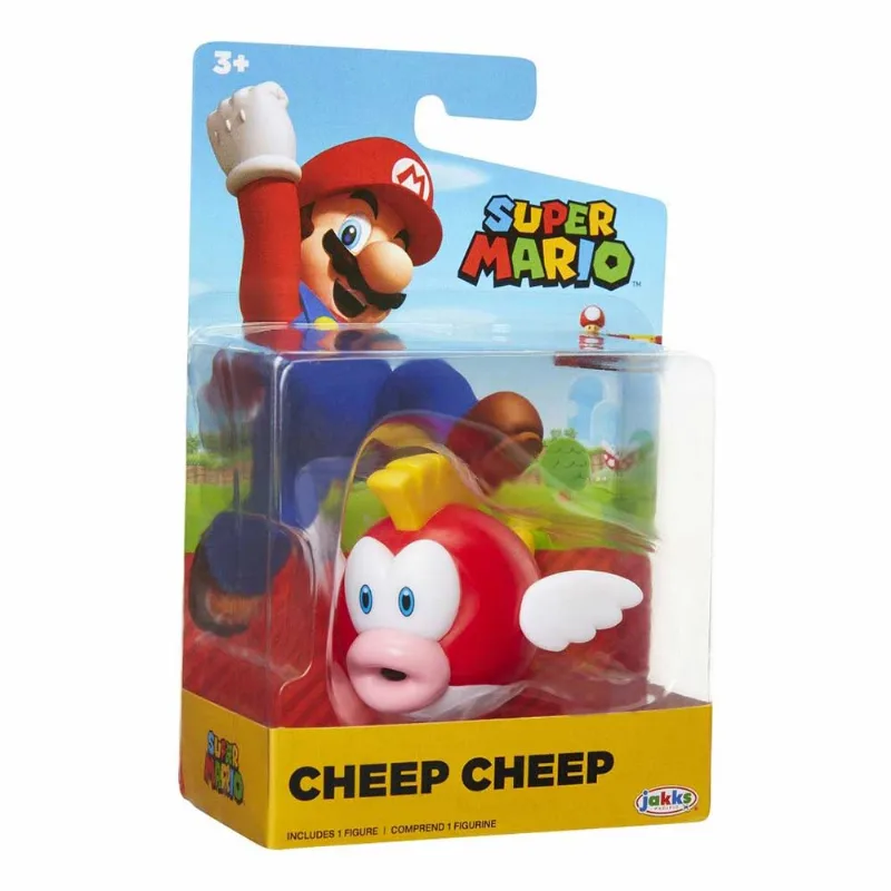 Mini Figura Nintendo Super Mario Cheep Cheep Candide