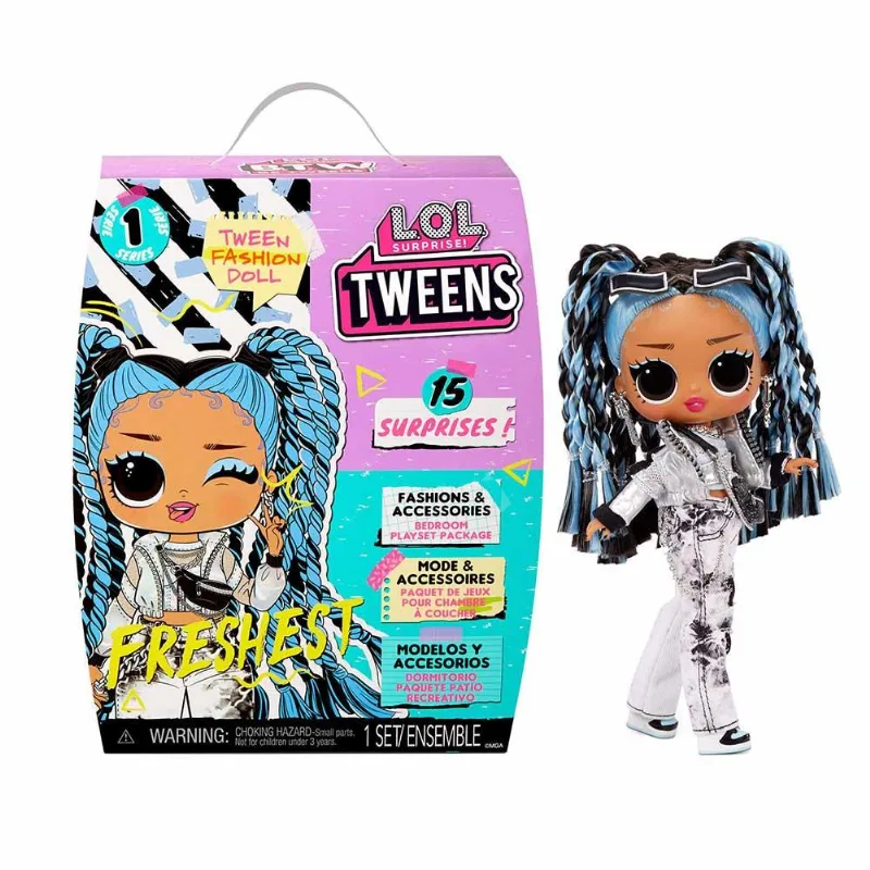 Boneca Fashion - LOL Surprise Tweens - Freshest - 15 Surpresas - Candide