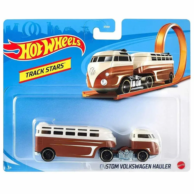 Caminhão - Hot Wheels Truck - Track Stars - Custom Volkswagen Hauler - Mattel
