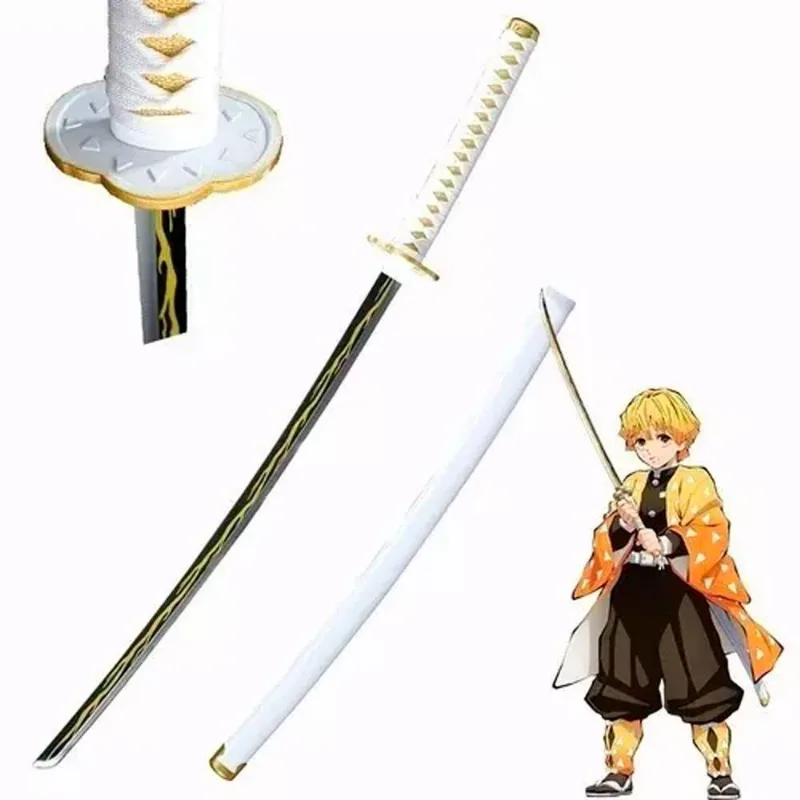 Espada Demon Slayer Kimetsu No Yaiba Katana Zenitsu Agatsuma