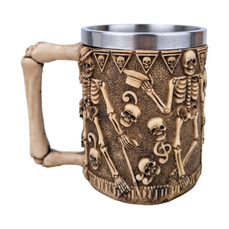 Caneca Caveira De Cartola - Não Disponível - Utilidades Domesticas