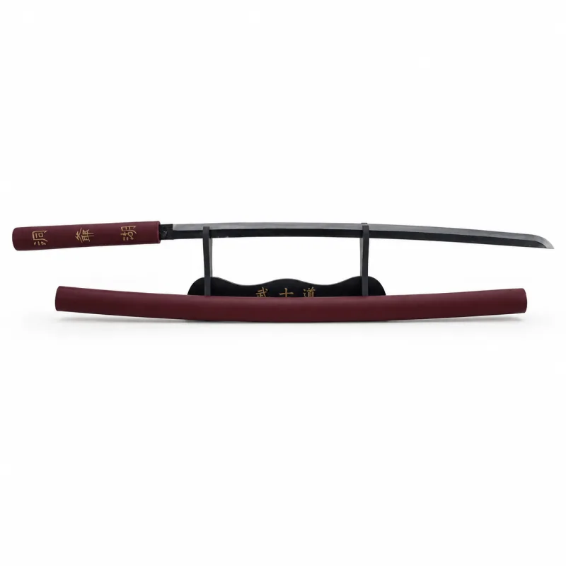 Katana Shirasaya Sakata Gintoki Gintama Lâmina De Metal Com Bainha E Suporte 100,5 Cm - Não Informado - Decoração
