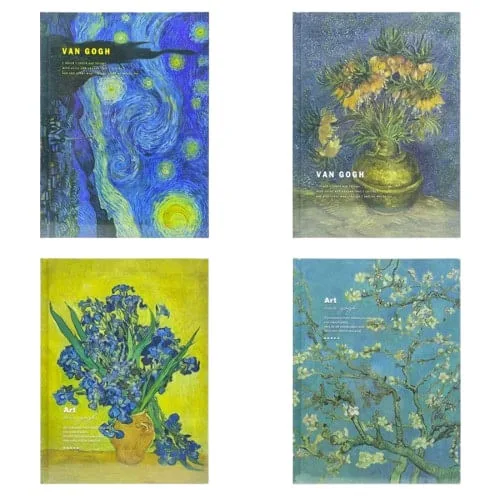 Caderno De Anotações Van Gogh 19x25,4cm - LC - Presentes