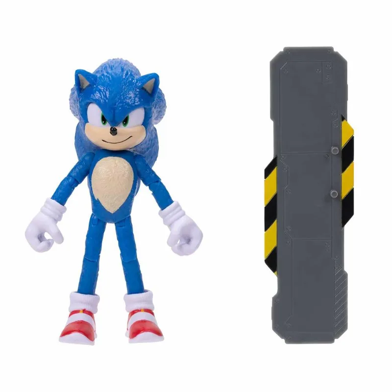 Boneco Articulado - 10 cm - Sonic O Filme 2 - Sonic - Candide