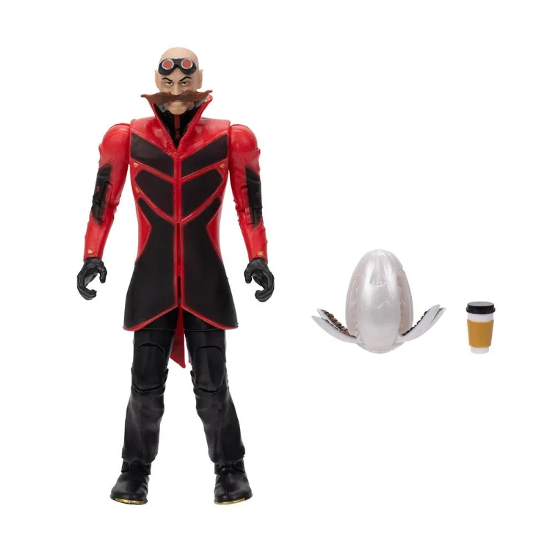 Boneco Articulado - 12 cm - Sonic O Filme 2 - Robotnik - Candide