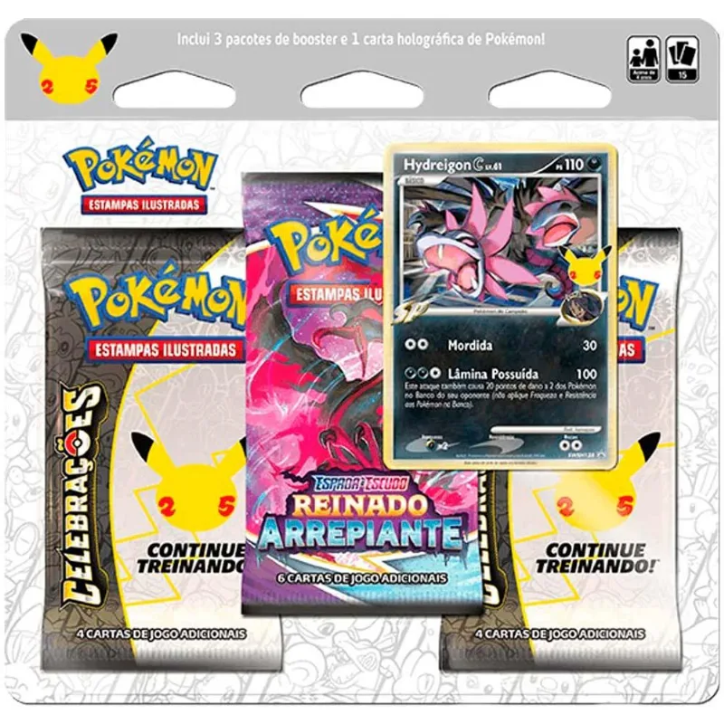 Jogo de Cartas e Baralho Celebracoes 15 cartas Copag Pokémon Jogo de Cartas e Baralho Celebracoes 15 Copag Pokémon